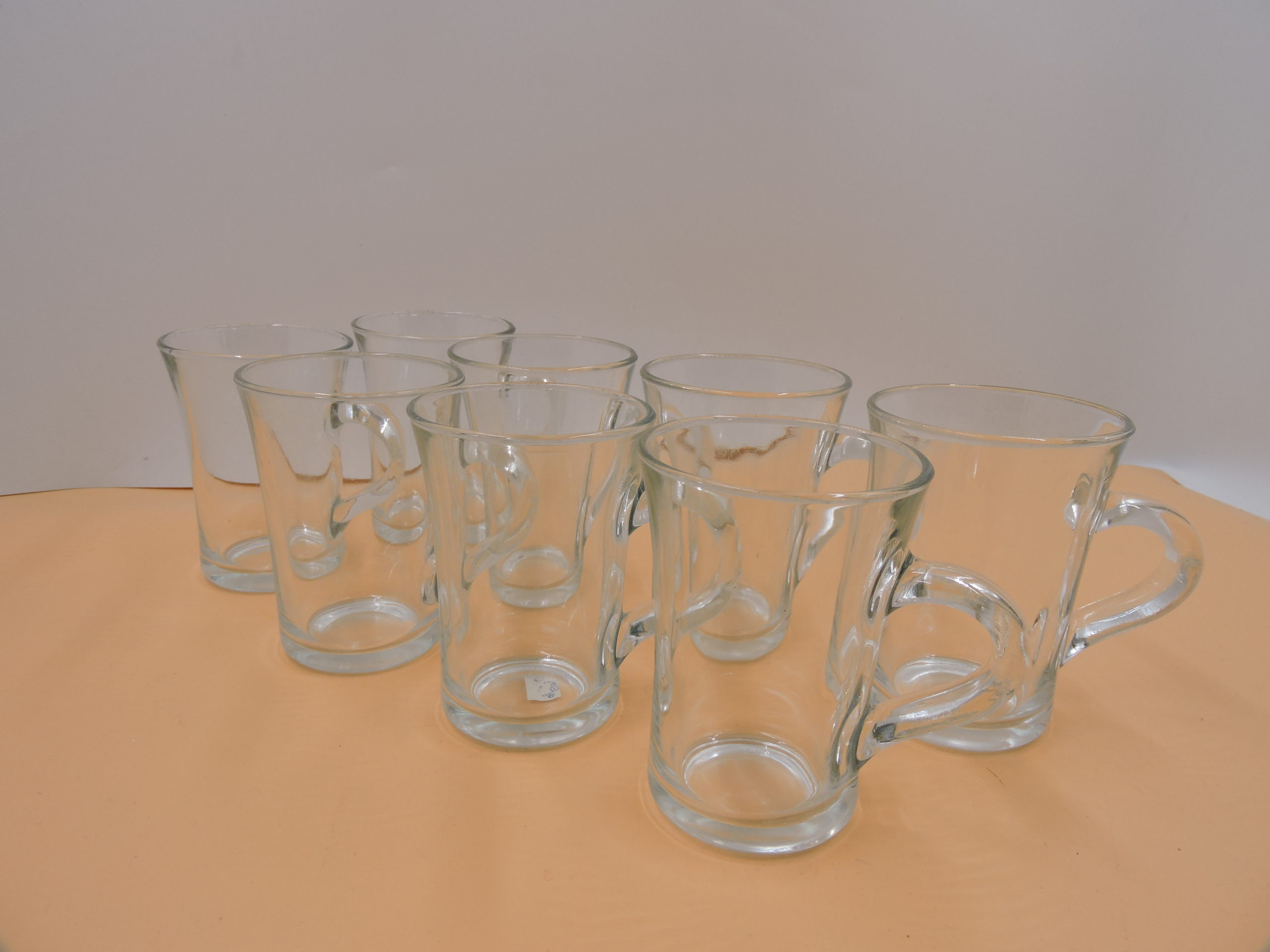479 8 Tasses à thé en verre – Image 1