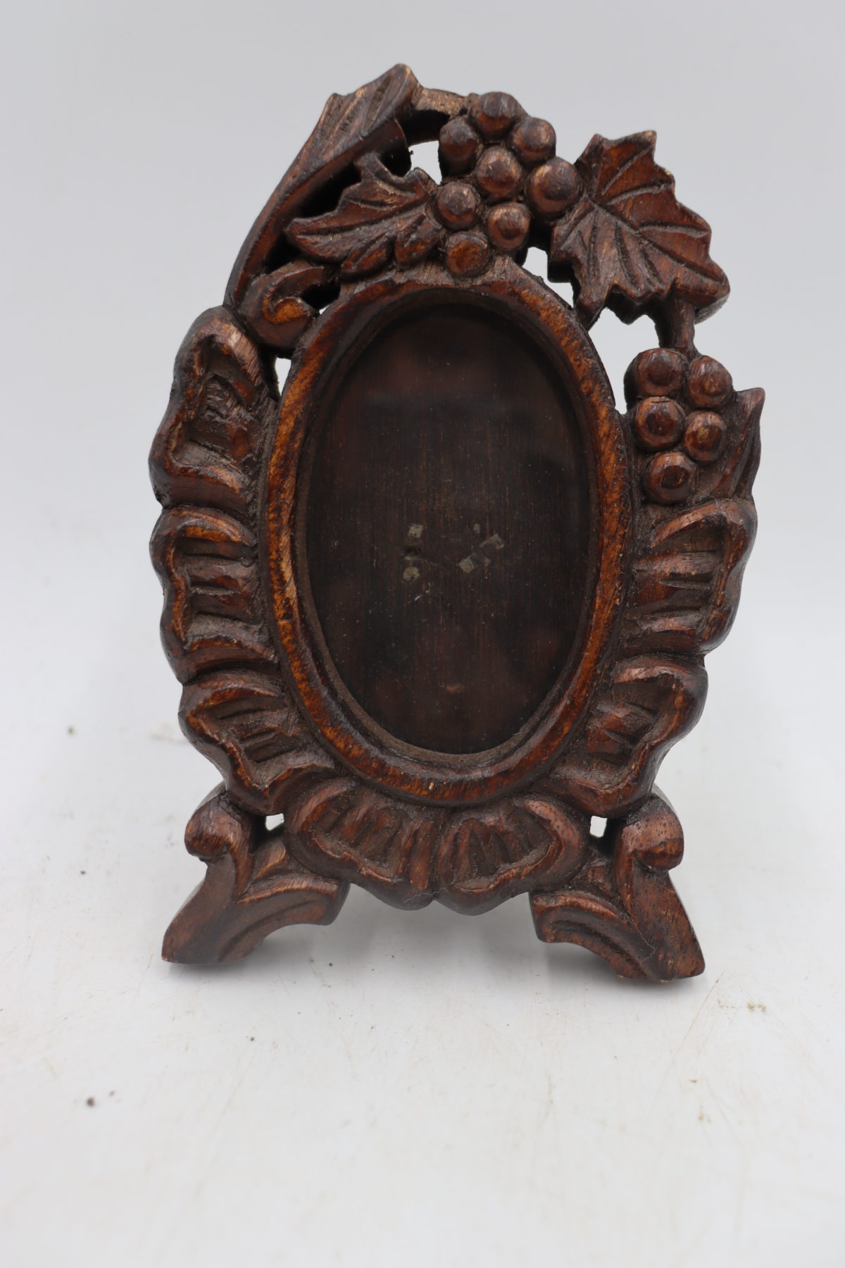 PETIT CADRE marron Ovale pour photo