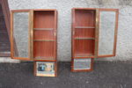2 Etagères vitrées