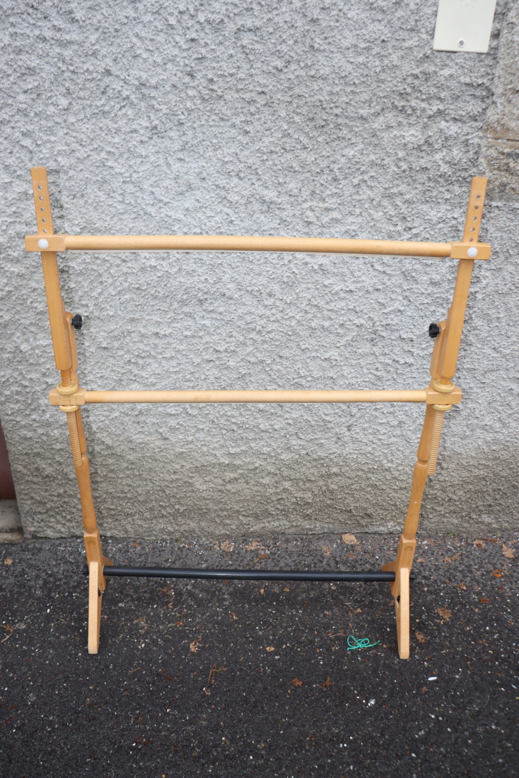 3 cadres en bois avec cordelette - Supports Bois