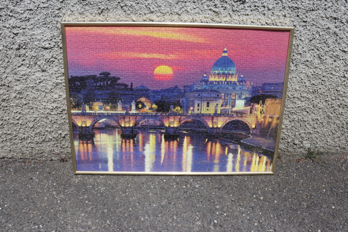 Puzzle 1000 pièces, non collé avec cadre – Image 1