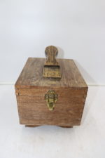 Boîte à cirage en bois