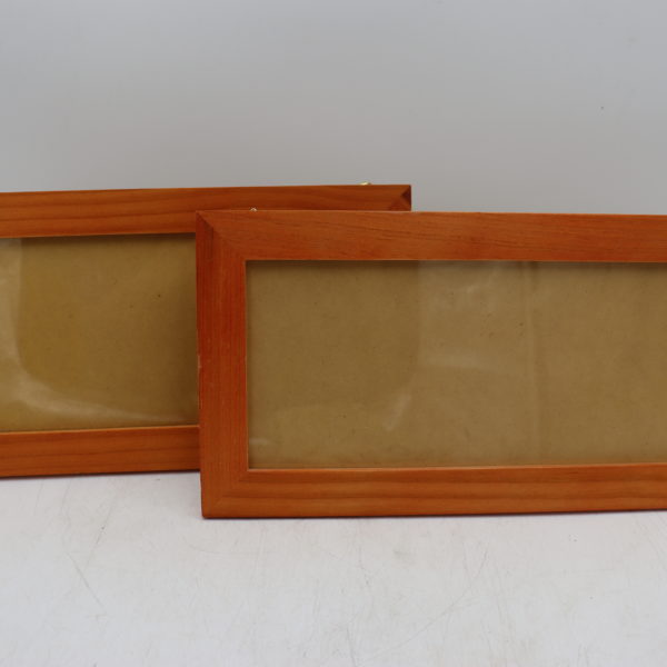 Lot de 2 cadres en bois