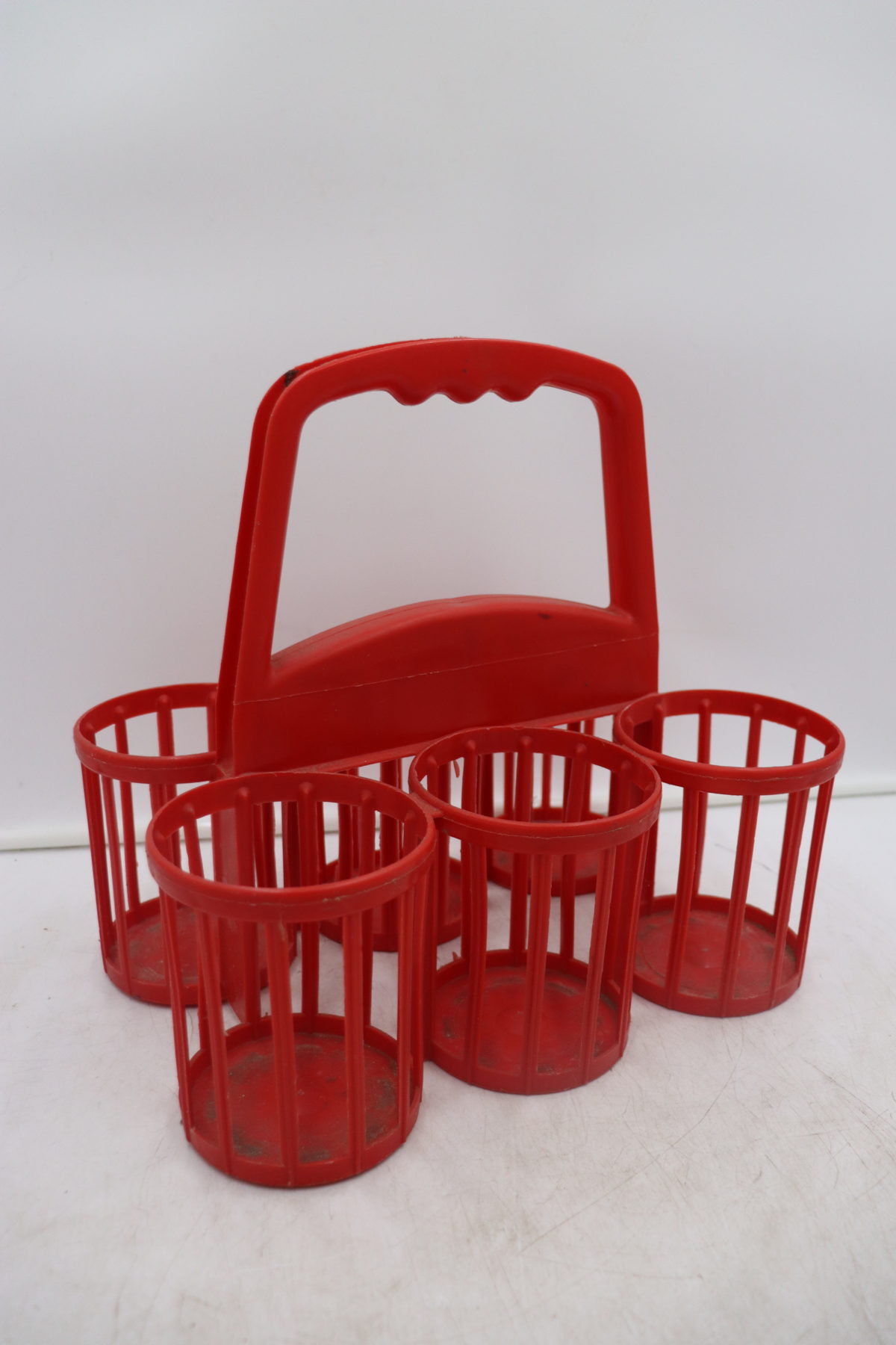 Porte bouteille rouge – Image 1