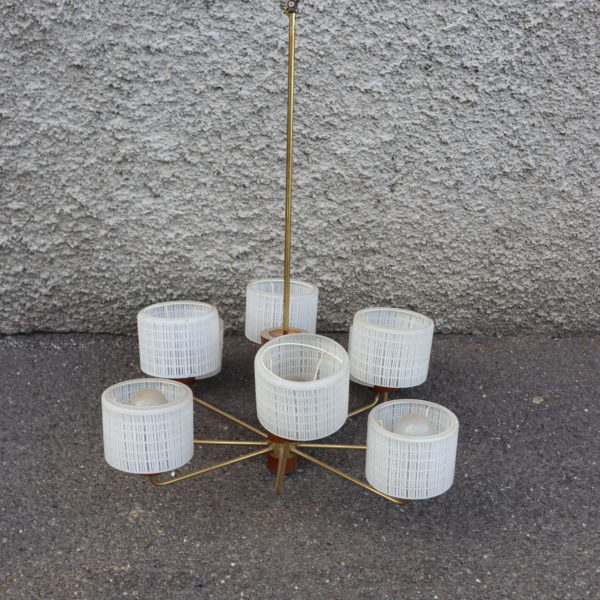 Lampe vintage / 1 verre cassé