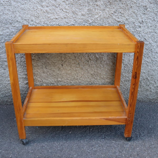 Table à roulette 2 étage