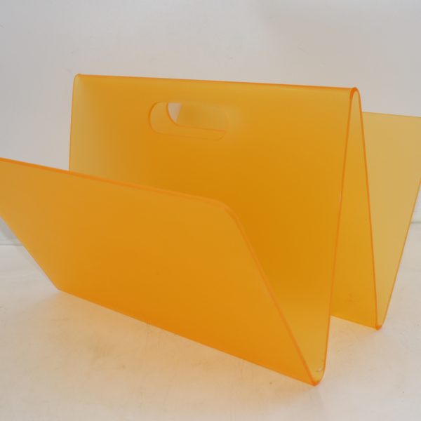 Porte revue orange