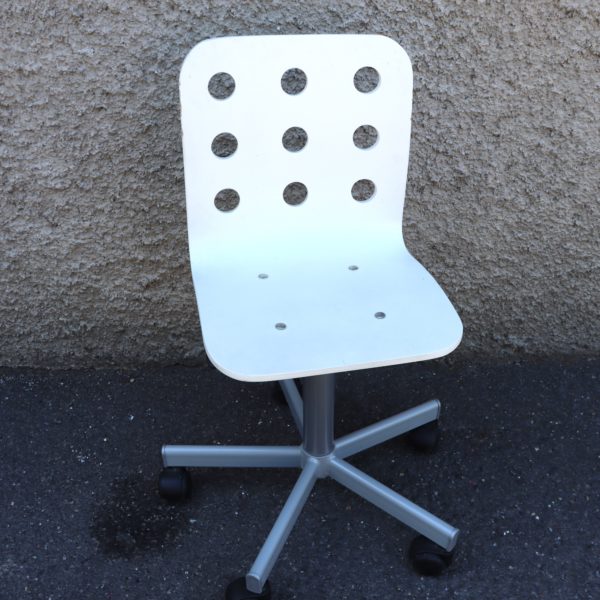 Chaise de bureau blanche
