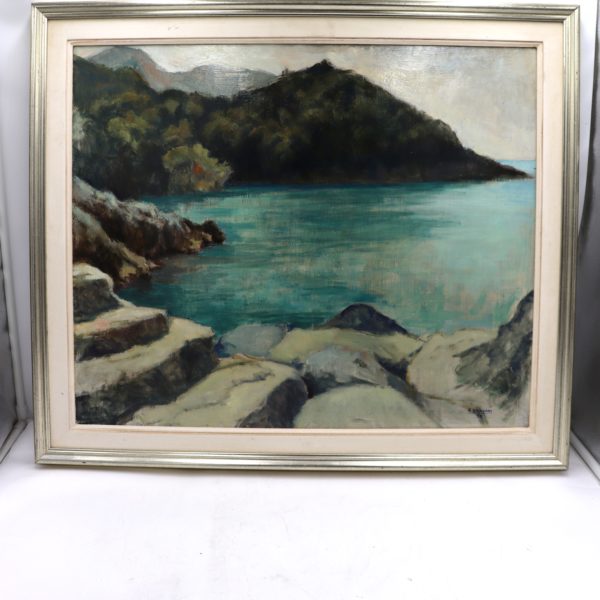 Peinture huile sur panneau