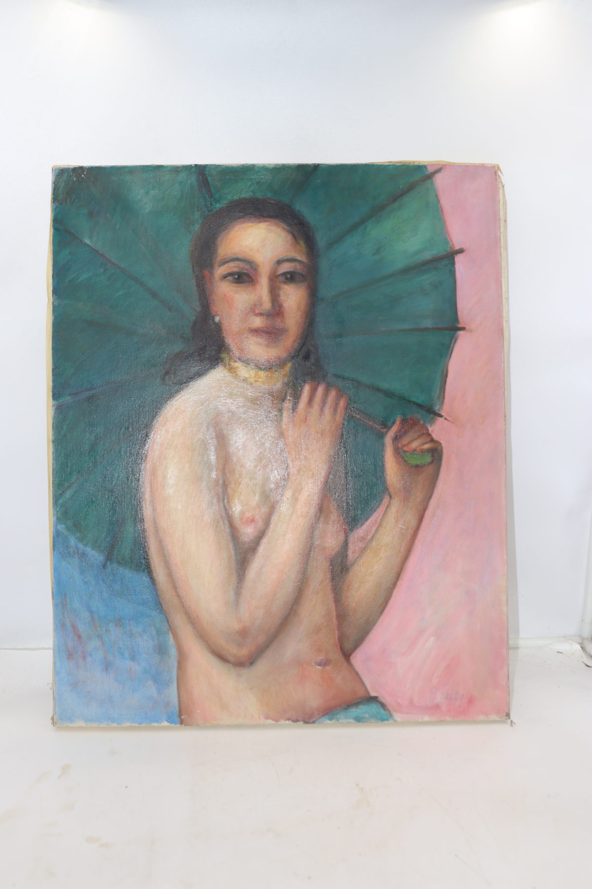 Peinture sur toile / femme nue – Image 1