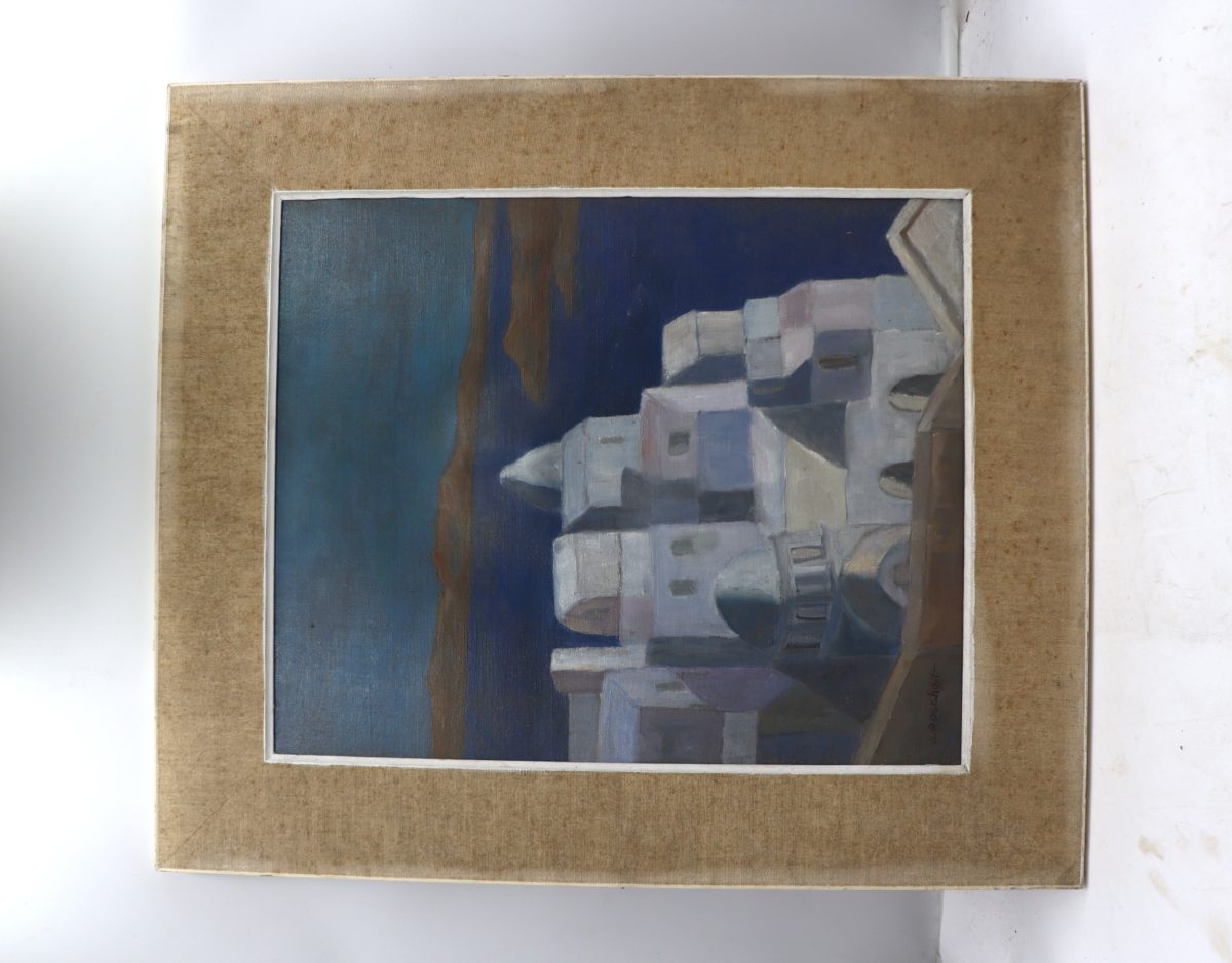 Peinture sur toile / bord de mer – Image 1