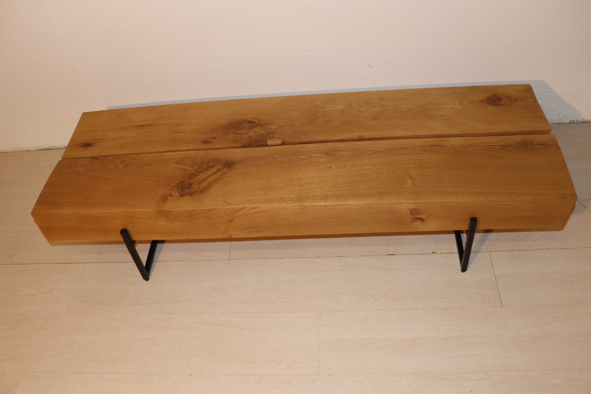 Table de salon en bois massif – Image 2