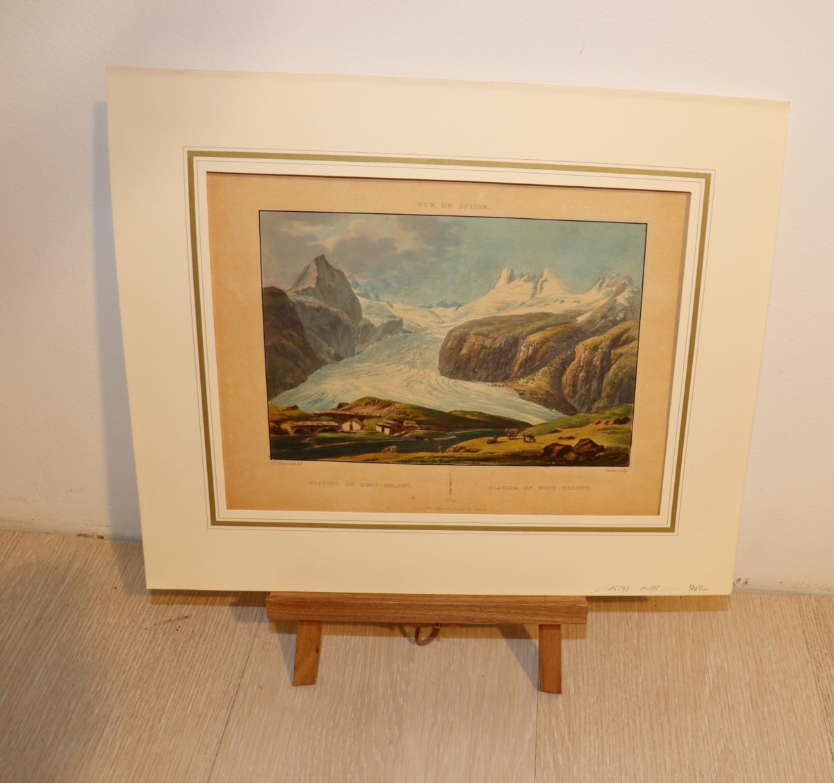 Gravure / Glacier du Mont Dolent – Image 1