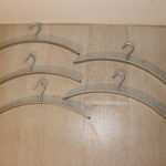 5x ceintres en métal pour entrée