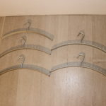 5x ceintres en métal pour entrée