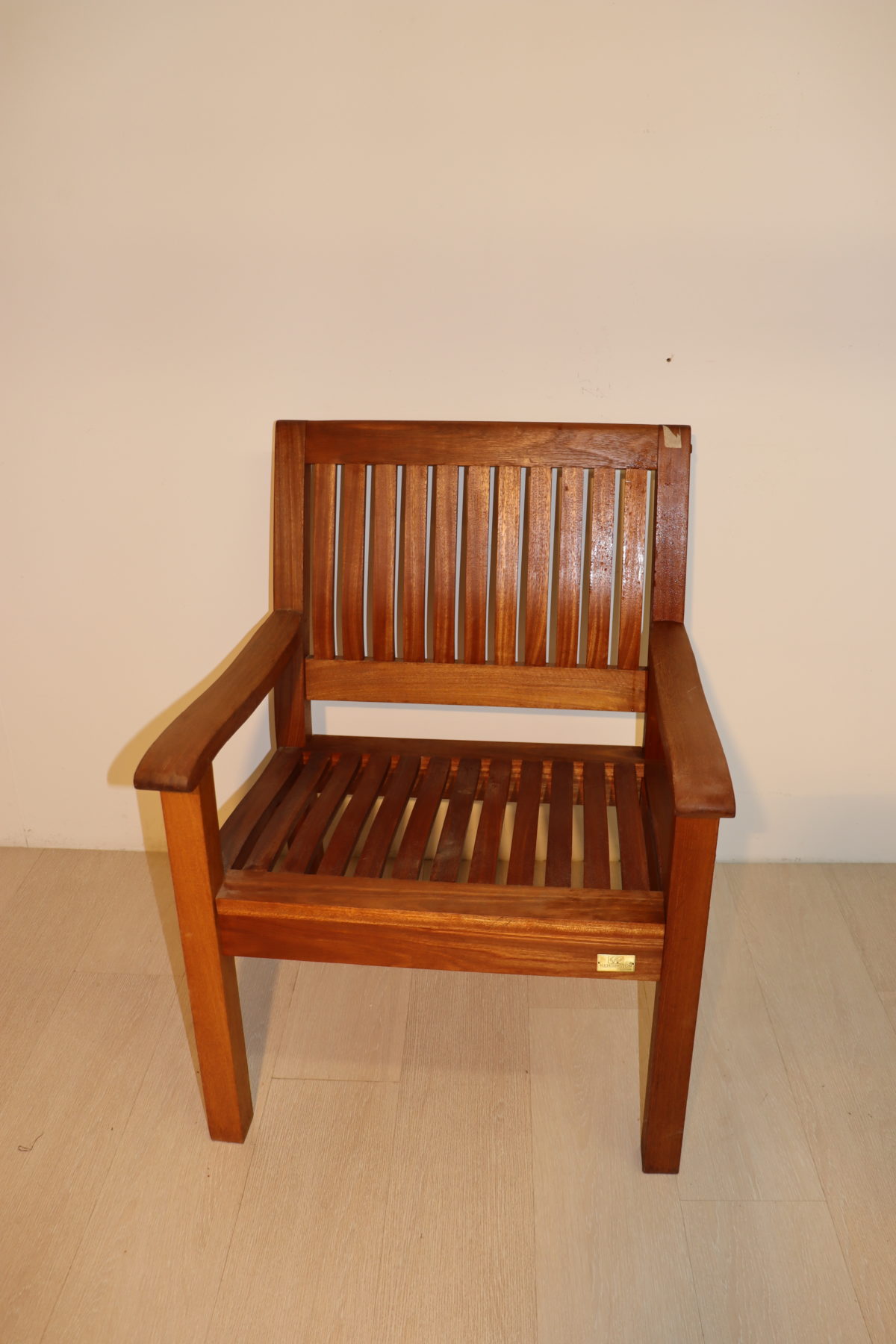 Fauteuil en teck – Image 1