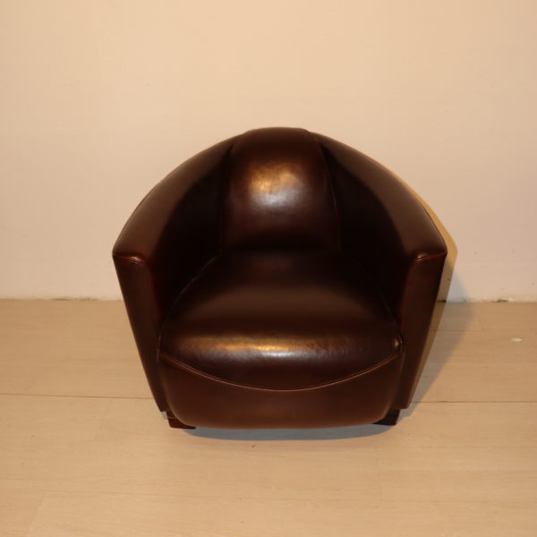 Fauteuil en cuir