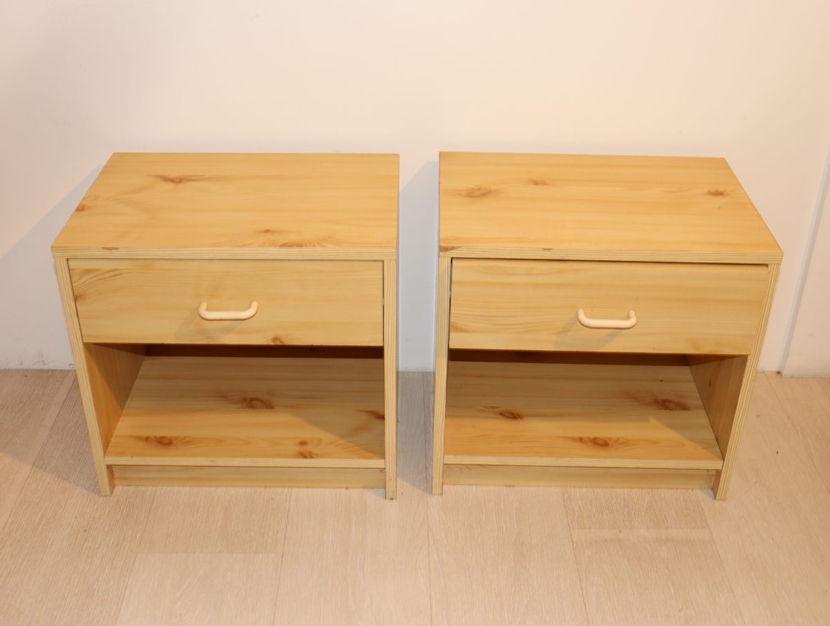2x tables de nuit – Image 1