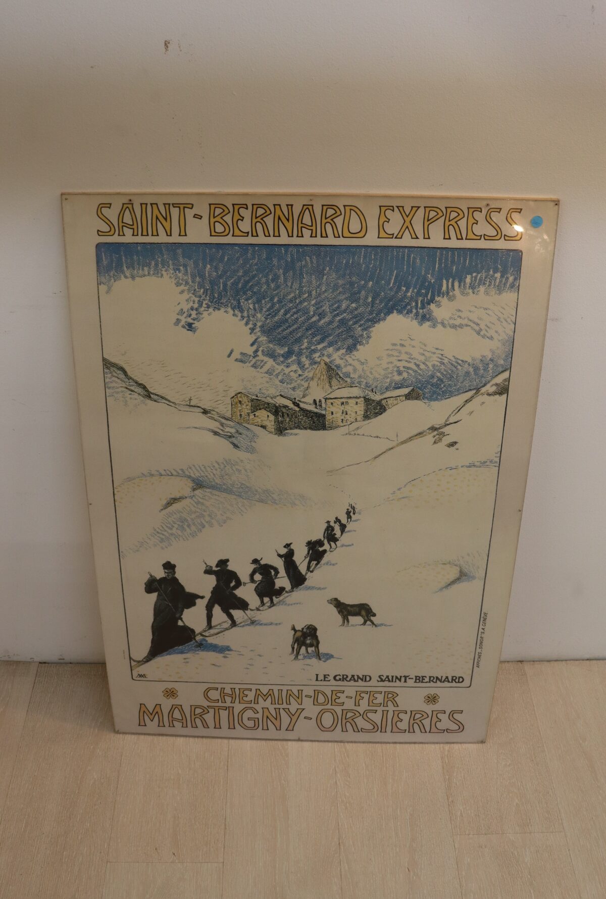Affiche Saint Bernard Express / Entre 1960 -1980 – Image 1