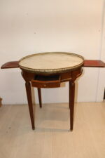 Table bouillote avec marbre