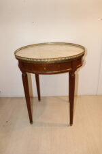 Table bouillote avec marbre – Image 2
