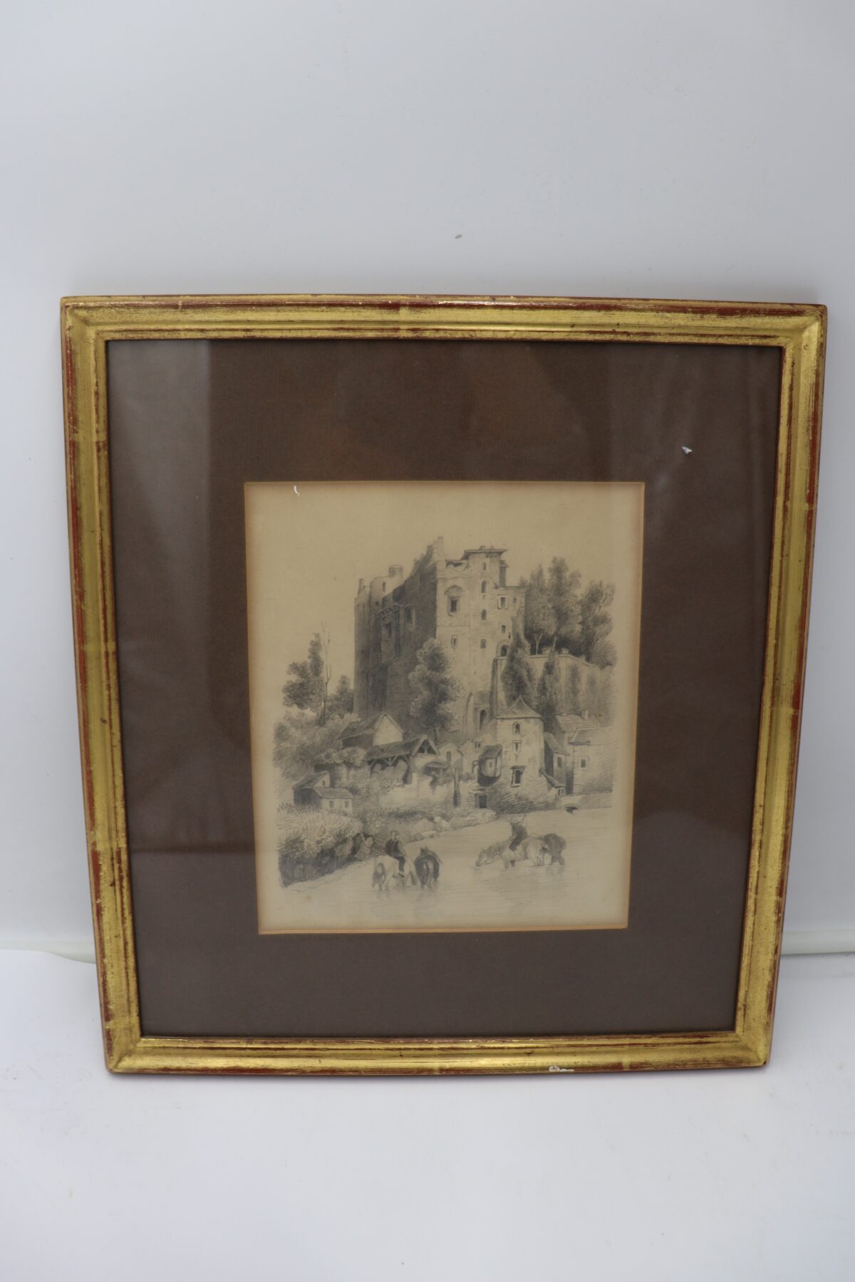 Tableau dessin château – Image 1