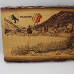Gravure sur bois "Champex"