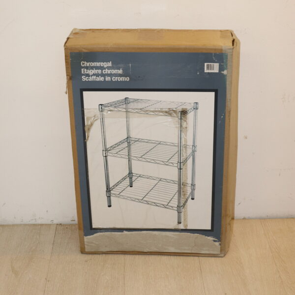 Etagère chromé neuve