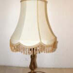 Lampe pied en laiton