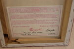 Tableau de Soizick / toi moi nous miroir / avec certificat d authenticité – Image 2