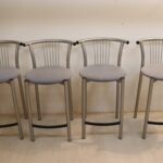 4x tabourets de bar Calligaris