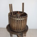 Mini pressoir en bois et  fonte