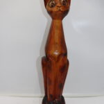 Chat en bois
