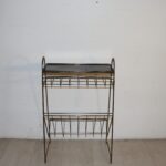 Porte revues vintage avec tablette