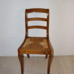 Chaise avec paillage