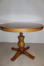 Table de salon ronde à hauteur réglable – Image 2