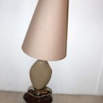 Lampe sur pied galets