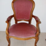Fauteuil rose