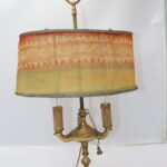 Lampe pied en laiton