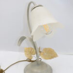 Lampe métal et verre