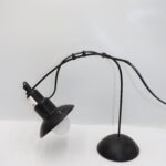 Lampe de bureau vintage pied en fonte Lumess