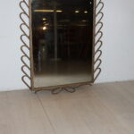 Miroir ancien avec camé