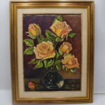 Peinture roses