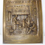 Laiton repoussé Hollandais