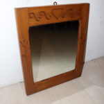Miroir tour en bois