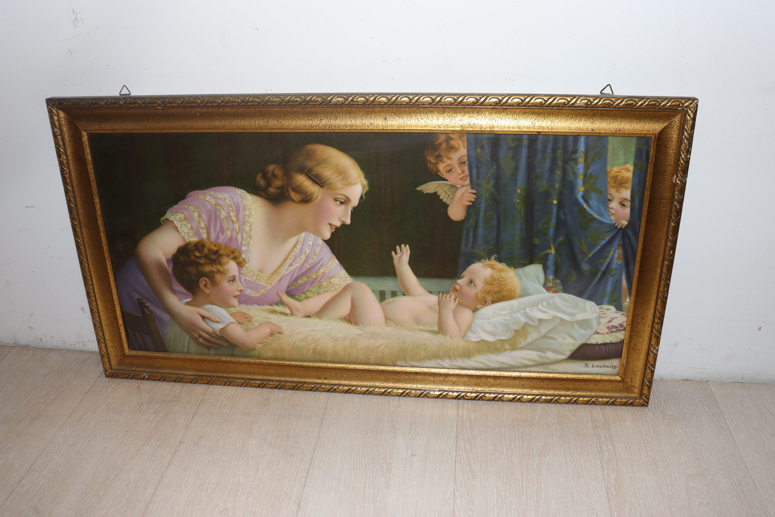 8618 Tableau cadre doré – Image 1