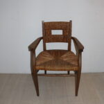 Fauteuil en paille