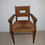 Fauteuil en paille