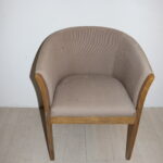 Chaise en tissu de salle à manger