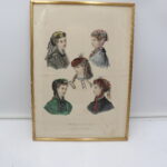 Tableau "la mode illustrée"